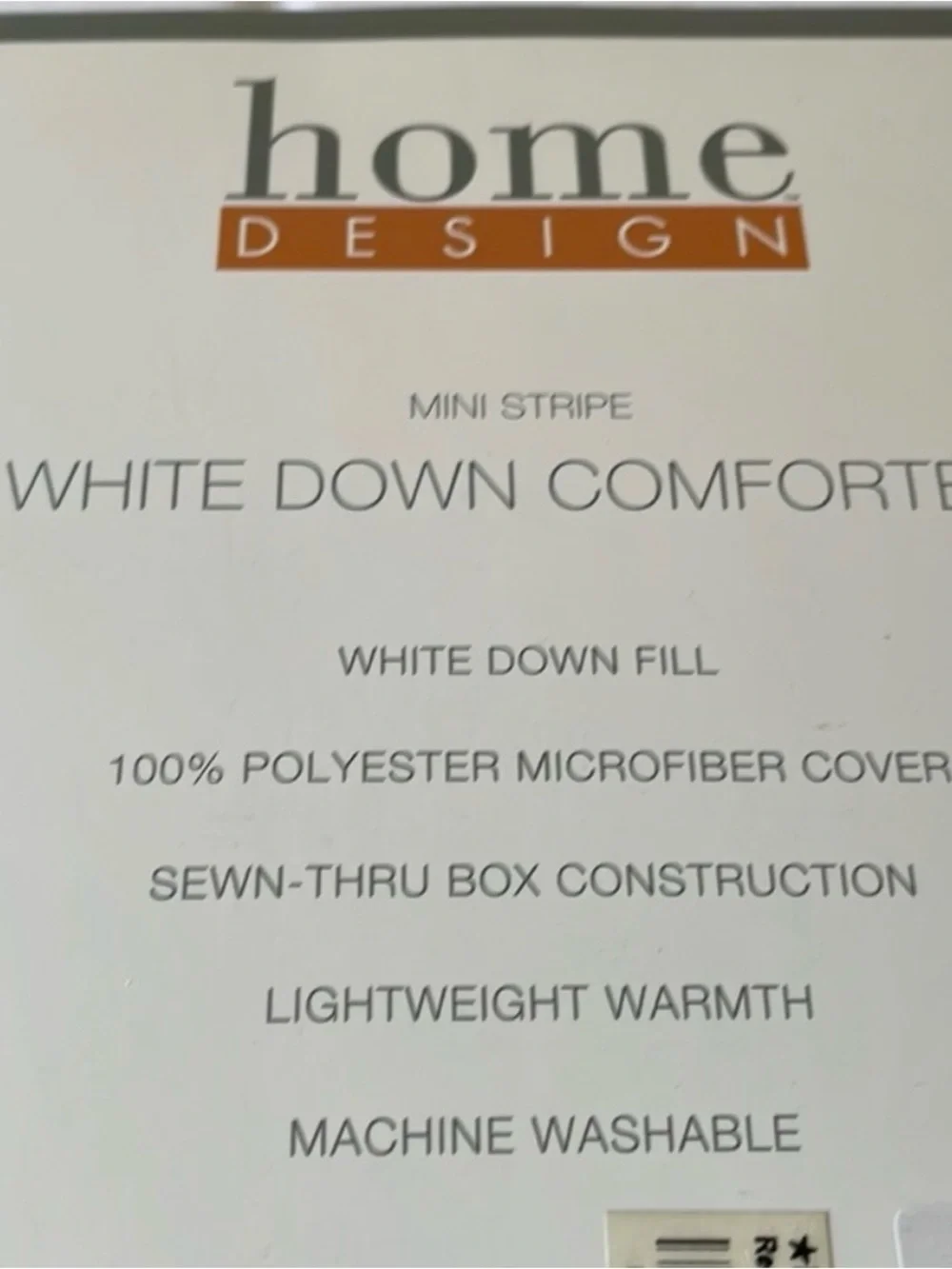 Crisp White Quilted Comforter - Lightweight All-Season Bedding